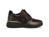 Melluso Sneaker Comfort Donna Marrone Pelle con Zip e Strass K55452-250972
